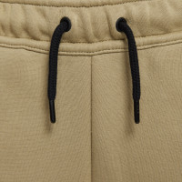 Nike Tech Fleece Sweat Pants Sportswear Kids Beige Black