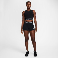 Nike Pro Leak Protection Women's Sports Shorts Black White