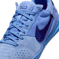 Nike Street Gato Indoor Football Shoes (IN) Kids Blue Dark Blue