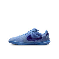 Nike Street Gato Indoor Football Shoes (IN) Kids Blue Dark Blue
