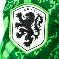 Nike Dutch Team Long Sleeve Goalkeeper Kit 2024-2026 Kids Green