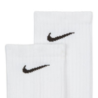 Nike Everyday Cushioned Sportsokken 3 Pack Wit