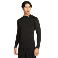 Nike Pro Long Sleeve High Neck Base Layer Black KNVBshop