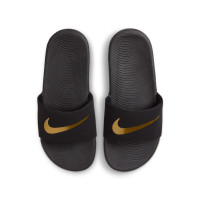 Nike Kawa Kids Slippers Black Gold