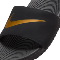 Nike Kawa Kids Slippers Black Gold
