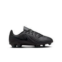 Nike Phantom GX Club II Gras / Kunstgras Voetbalschoenen (MG) Kids Zwart Donkergroen
