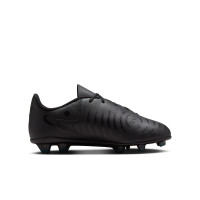 Nike Phantom GX Club II Gras / Kunstgras Voetbalschoenen (MG) Kids Zwart Donkergroen