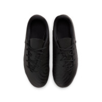 Nike Phantom GX Club II Gras / Kunstgras Voetbalschoenen (MG) Kids Zwart Donkergroen