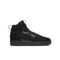 Nike Court Borough Mid 2 Sneakers Kids Black Dark Grey