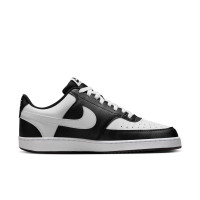 Nike Court Vision Sneakers Low Zwart Wit Zwart