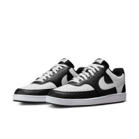 Nike Court Vision Sneakers Low Zwart Wit Zwart