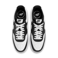 Nike Court Vision Sneakers Low Zwart Wit Zwart