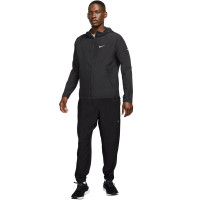 Nike Miler Repel Tracksuit Black Silver