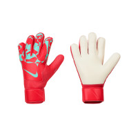 Nike Goalkeeper Gloves Match Bright Red White Turquoise