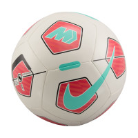 Nike Fade Mercurial Voetbal Maat 5 Wit Felrood Turquoise