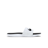 Nike Kawa Kids Slippers White Black