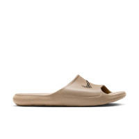 Nike Victori One Shower Slippers Light Brown Black