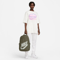 Nike Rugzak Elemental Olijfgroen Wit