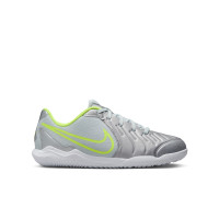 Nike Tiempo Legend 10 Academy Indoor Football Boots (IN) Kids Silver Neon Yellow