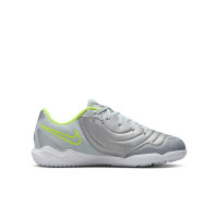 Nike Tiempo Legend 10 Academy Indoor Football Boots (IN) Kids Silver Neon Yellow