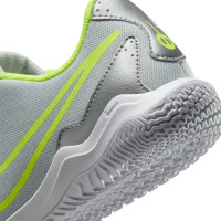 Nike Tiempo Legend 10 Academy Indoor Football Boots (IN) Kids Silver Neon Yellow