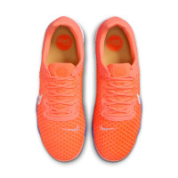 Nike Zaalvoetbalschoenen React Gato (IN) Oranje Blauw Wit