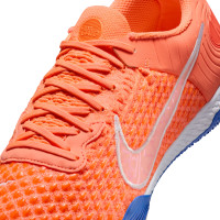 Nike Zaalvoetbalschoenen React Gato (IN) Oranje Blauw Wit