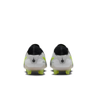 Nike Tiempo Legend 10 Elite Kunstgras Voetbalschoenen (AG) Zilver Zwart Neongeel