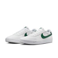 Nike Shot Court Sneakers Wit Donkergroen