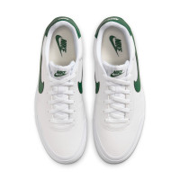 Nike Shot Court Sneakers Wit Donkergroen