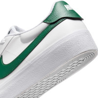 Nike Shot Court Sneakers Wit Donkergroen