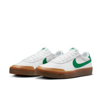 Nike Shot Court Sneakers Wit Groen Bruin
