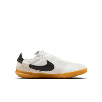 Nike Straatvoetbalschoenen Street Gato Kids Wit Zwart Lichtgrijs Bruin
