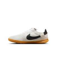 Nike Straatvoetbalschoenen Street Gato Kids Wit Zwart Lichtgrijs Bruin