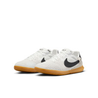 Nike Straatvoetbalschoenen Street Gato Kids Wit Zwart Lichtgrijs Bruin