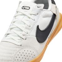 Nike Straatvoetbalschoenen Street Gato Kids Wit Zwart Lichtgrijs Bruin