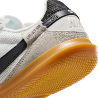 Nike Straatvoetbalschoenen Street Gato Kids Wit Zwart Lichtgrijs Bruin