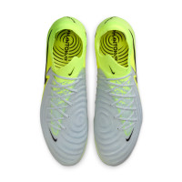 Nike Phantom GX II Elite Kunstgras Voetbalschoenen (AG) Neongeel Zilver Zwart