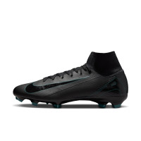 Nike Zoom Mercurial Superfly Pro 10 Gras Voetbalschoenen (FG) Zwart Donkergroen