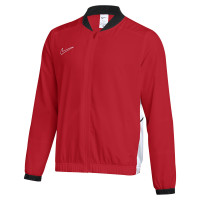 Nike Academy 25 Woven Training Jacket Red Black White