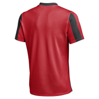 Nike Striped Division V Voetbalshirt Rood Zwart