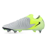 Nike Phantom GX II Elite Iron Stud Football Shoes (SG) Pro Player Neon Yellow Silver Black