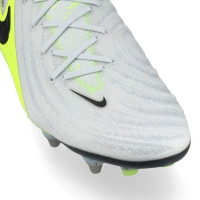 Nike Phantom GX II Elite Iron Stud Football Shoes (SG) Pro Player Neon Yellow Silver Black