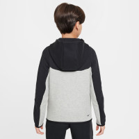 Nike Tech Fleece Sportswear Trainingspak Kids Zwart Lichtgrijs Zwart