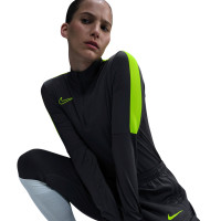 Nike Dri-FIT Academy 23 1/4-Zip Women's Training Sweater Anthracite Neon Yellow