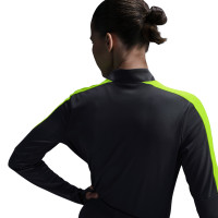 Nike Dri-FIT Academy 23 1/4-Zip Women's Training Sweater Anthracite Neon Yellow
