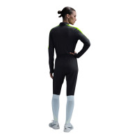 Nike Dri-FIT Academy 23 1/4-Zip Women's Training Sweater Anthracite Neon Yellow