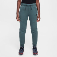 Nike Tech Fleece Tracksuit Kids Sportswear Dark Green Black