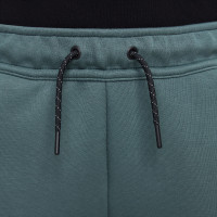 Nike Tech Fleece Tracksuit Kids Sportswear Dark Green Black
