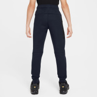 Nike Tech Fleece Trainingspak Kids Sportswear Donkerblauw Zwart